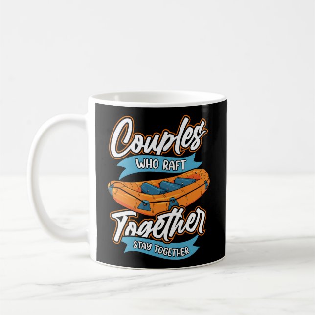 Taza De Café Rafting Boing White Water Rafter (Izquierda)