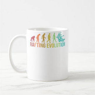 Taza De Café Rafting Evolution - River Whitewater Rafting Funny