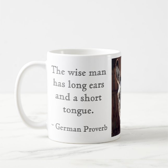 Taza De Café Rags el burro (Izquierda)