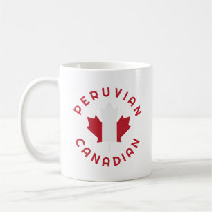 Taza De Café Raíces canadienses peruanas