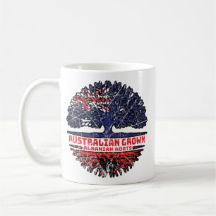 Taza De Café Raíces de árboles australianos de Albania
