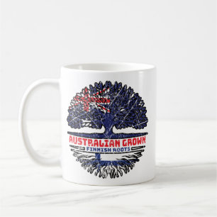 Taza De Café Raíces de árboles australianos finlandeses