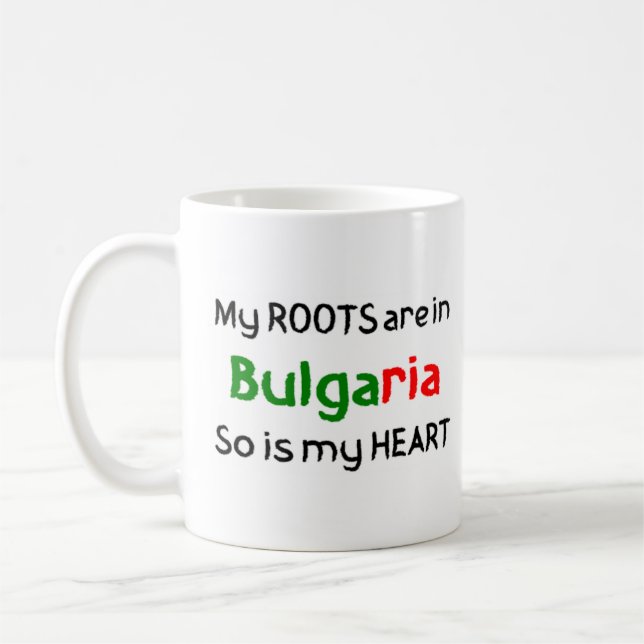 Taza De Café raíces de bulgaria (Izquierda)