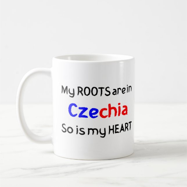 Taza De Café raíces de czechia (Izquierda)