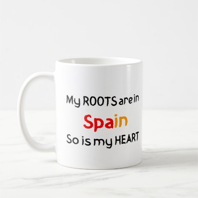 Taza De Café raíces de españa (Izquierda)