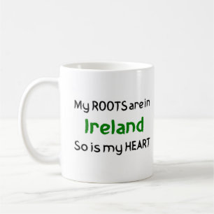 Taza De Café raíces de irlanda
