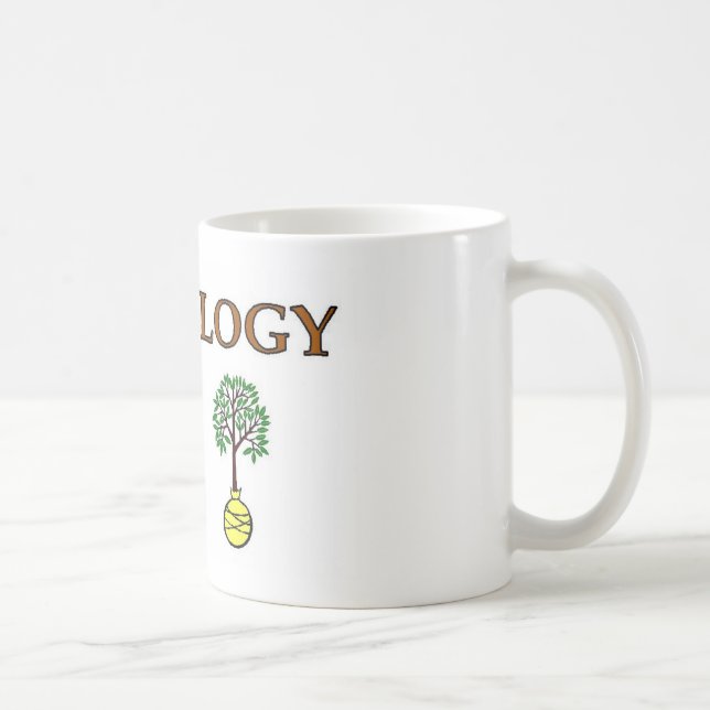 Taza De Café Raíces de la genealogía (Derecha)
