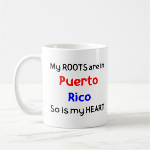 Taza De Café raíces de puerto rico