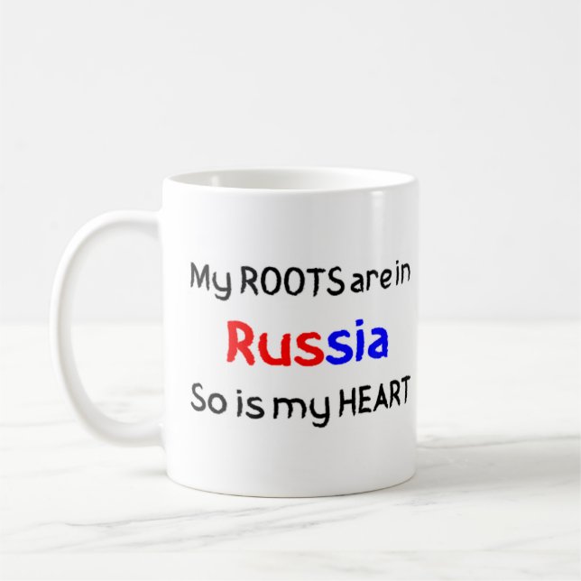 Taza De Café raíces de rusia (Izquierda)