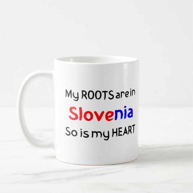 Taza De Café raíces eslovenia (Izquierda)