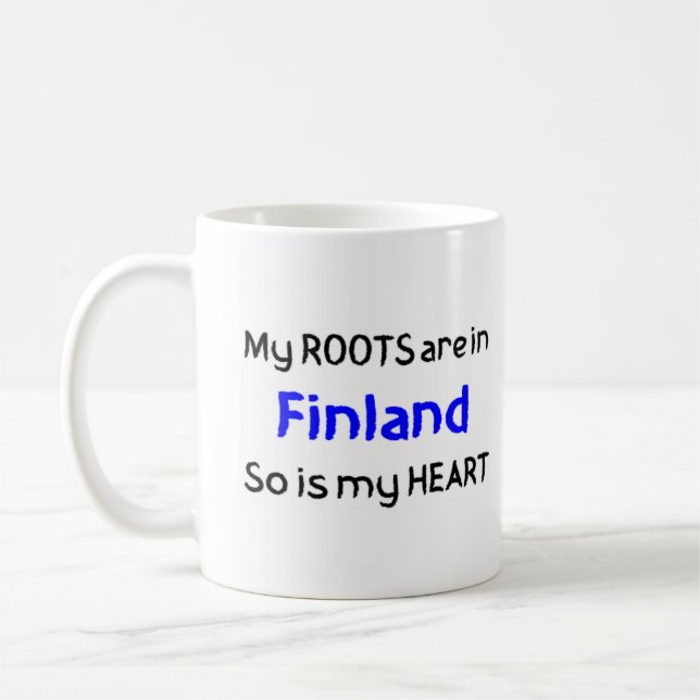 Taza De Café raíces finlandesas (Izquierda)