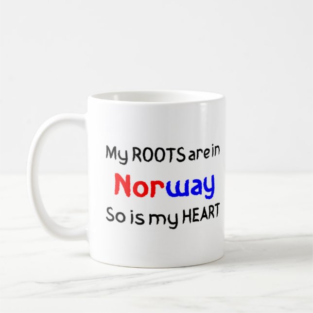 Taza De Café raíces noruegas (Izquierda)