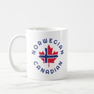Taza De Café Raíces noruegas de Canadá