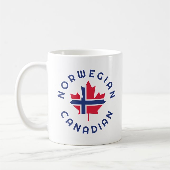 Taza De Café Raíces noruegas de Canadá (Izquierda)