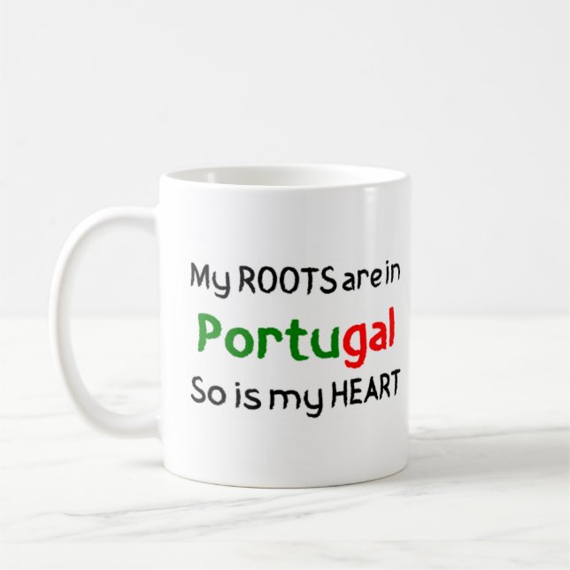 Taza De Café raíces portugales (Izquierda)