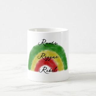 Taza De Café Raíces Reggae Rebel Rainbow