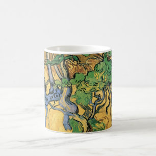 Taza De Café Raíces y troncos de árboles por Vincent van Gogh