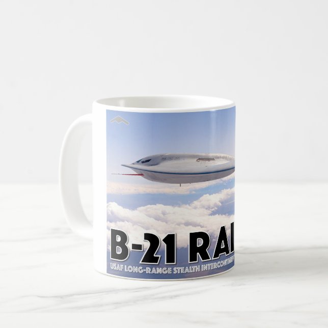 TAZA DE CAFÉ RAIDER B-21 (Anverso izquierdo)