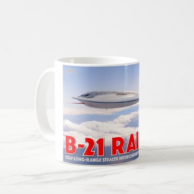 TAZA DE CAFÉ RAIDER B-21 (Anverso izquierdo)