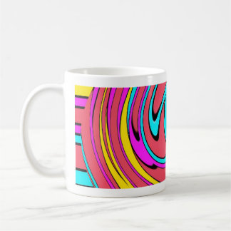 Taza De Café Rainbow Colors In Slides