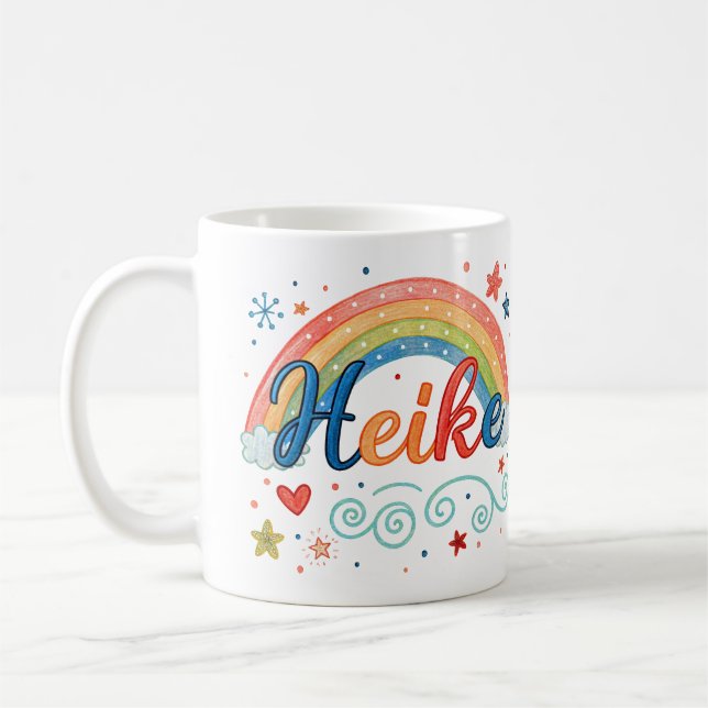 Taza De Café Rainbow Dreams Heike 1 (Izquierda)