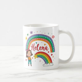 Taza De Café Rainbow Girl Helena 1