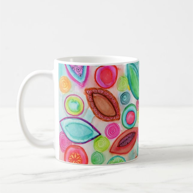 Taza De Café Rainbow Girl Mug (Izquierda)