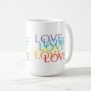Taza De Café RAINBOW LOW Tall White Mug