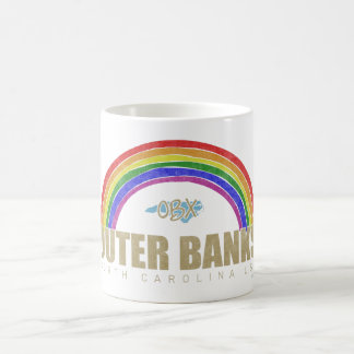 Taza De Café Rainbow Outer Banks OBX North Carolina USA Vintage