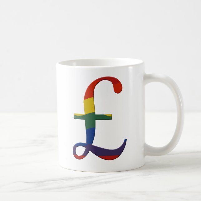 Taza De Café Rainbow pound (Derecha)