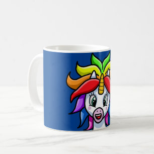 Taza De Café Rainbow Unicorn