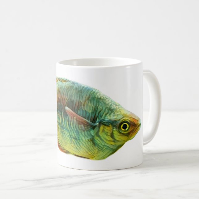 Taza De Café Rainbowfish gigante (Anverso derecho)
