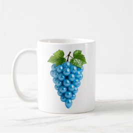 Taza De Café Raisin Bleu Brillant