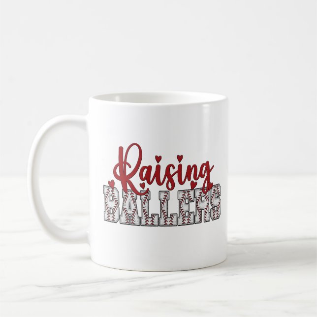 Taza De Café Raising Ballers Baseball Mug (Izquierda)