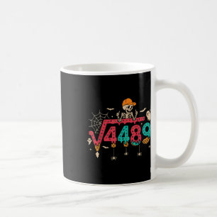 Taza De Café Raíz Cuadrada 4489 Profesor de Matemáticas Diverti