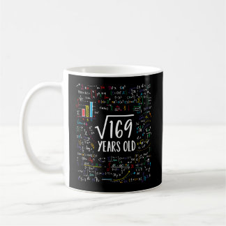 Taza De Café Raíz Cuadrada Del 169 13º Día De Matemáticas