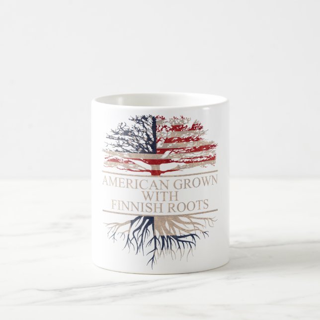Taza De Café Raíz finlandesa cultivada de Estados Unidos (Centro)
