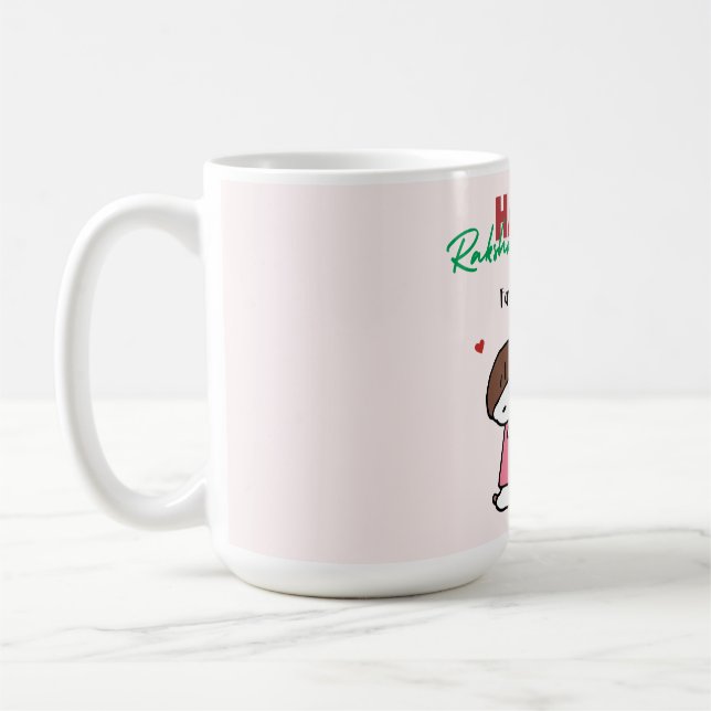 Taza De Café Raksha Bandhan (Izquierda)