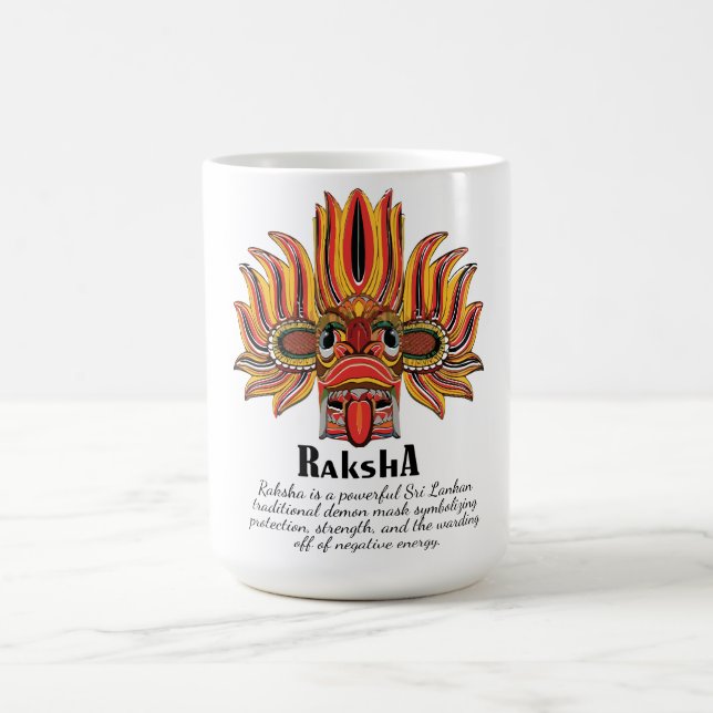 Taza De Café Raksha Mask (Centro)