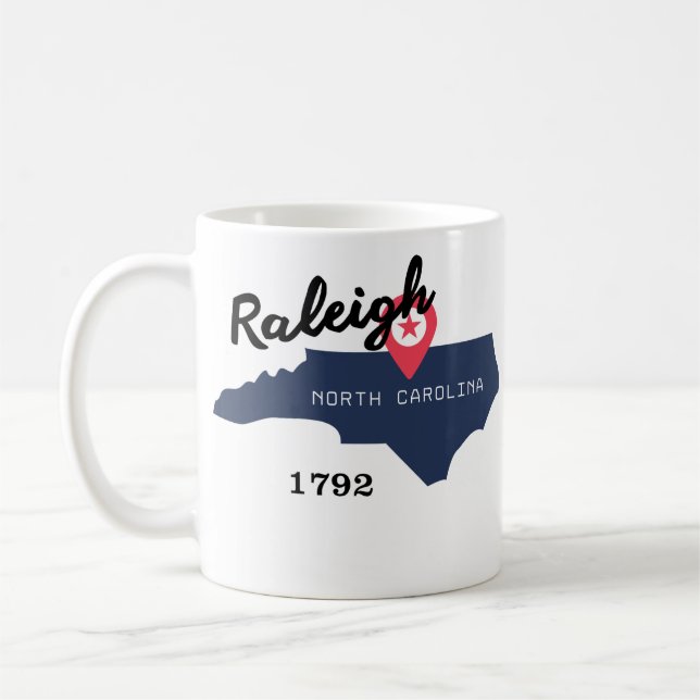 Taza De Café Raleigh coffee mug  (Izquierda)