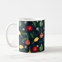 Taza De Café Rally Watercolor Pickleball