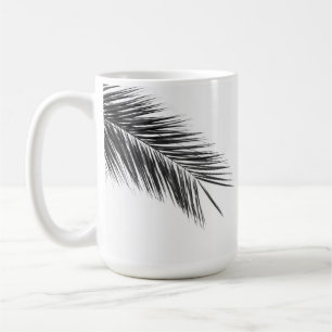 Taza De Café rama de palmera