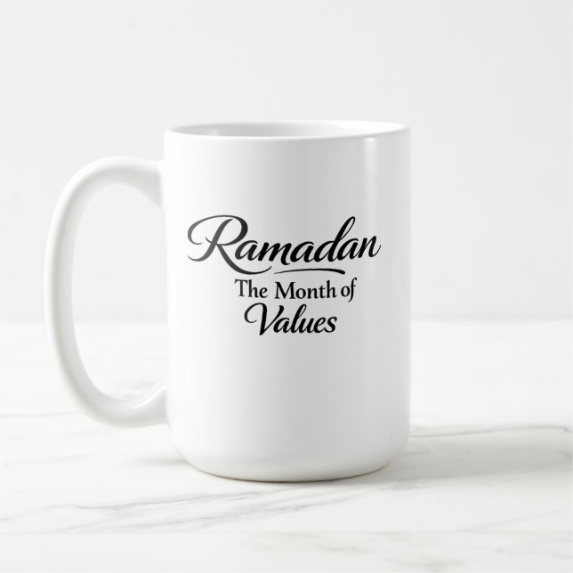 Taza De Café Ramadán de Valores (Izquierda)