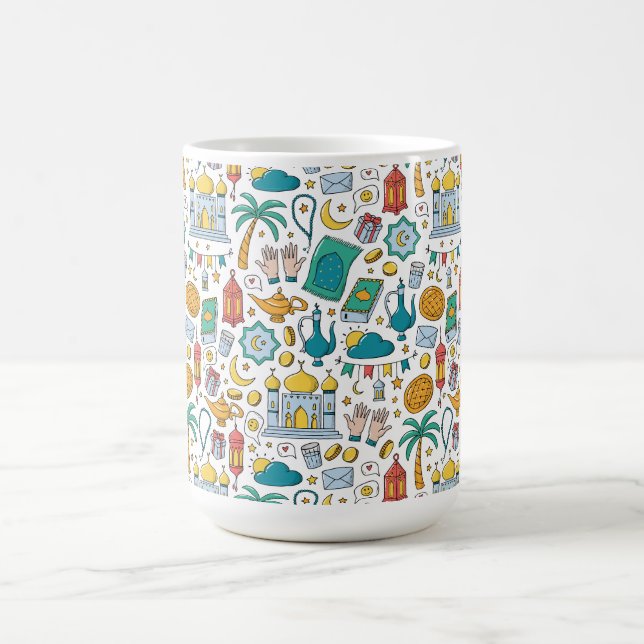 Taza De Café Ramadán Kareem  (Centro)