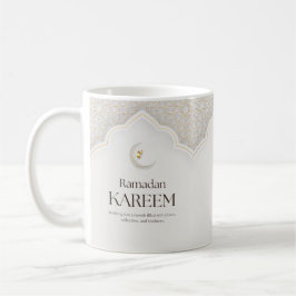 Taza De Café Ramadan Kareem Lantern & Crescent Art