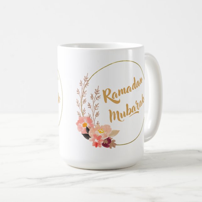 Taza De Café Ramadan Mubarak 5 (Anverso derecho)