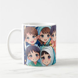 Taza De Café Ramadan Mubarak Anime Mug