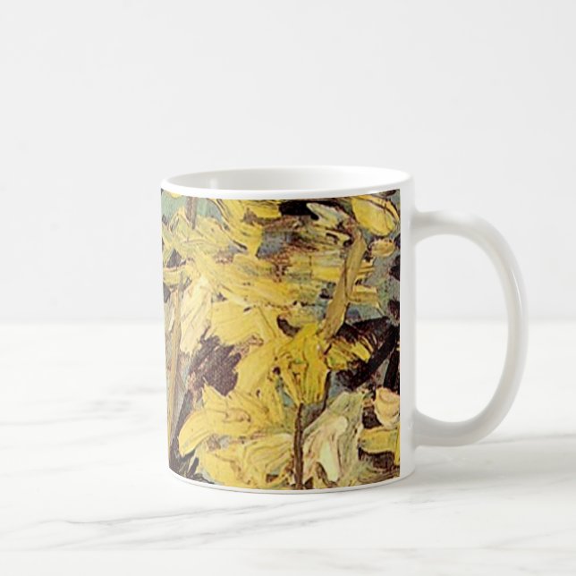 Taza De Café Ramas de Acacia Floridas Vincent van Gogh. (Derecha)