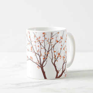 Taza De Café Ramas de Otoño