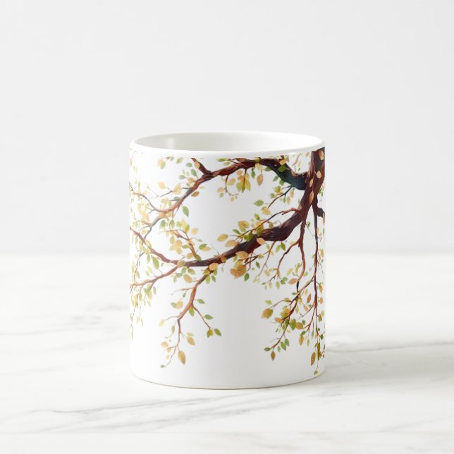 Taza De Café Ramas Románticas (Centro)